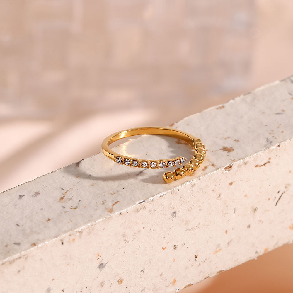 Luna Shine Ring | 18K Gold