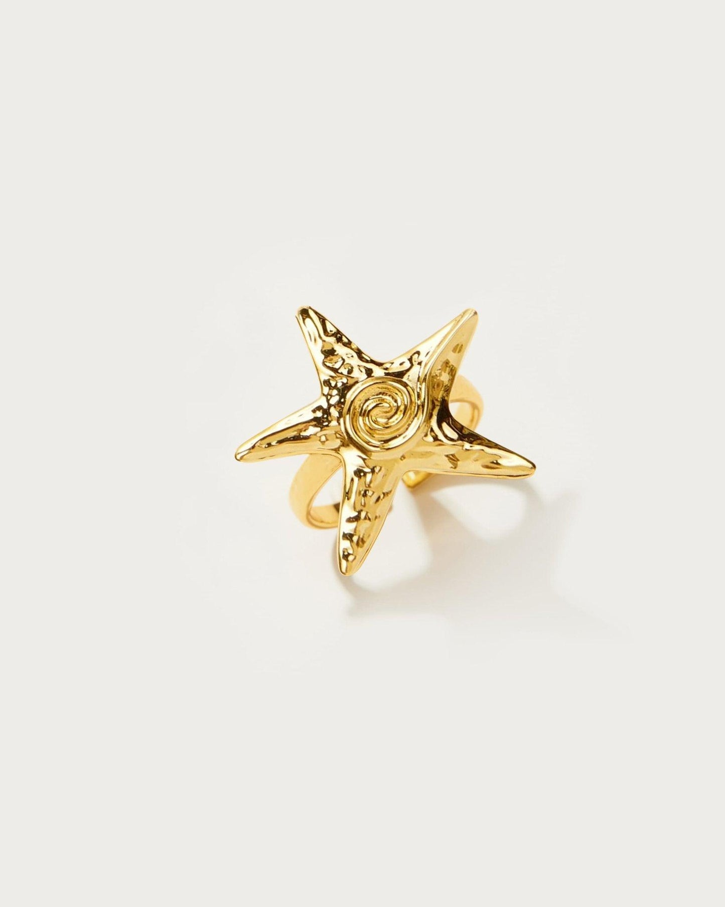 Gold Starfish Ring