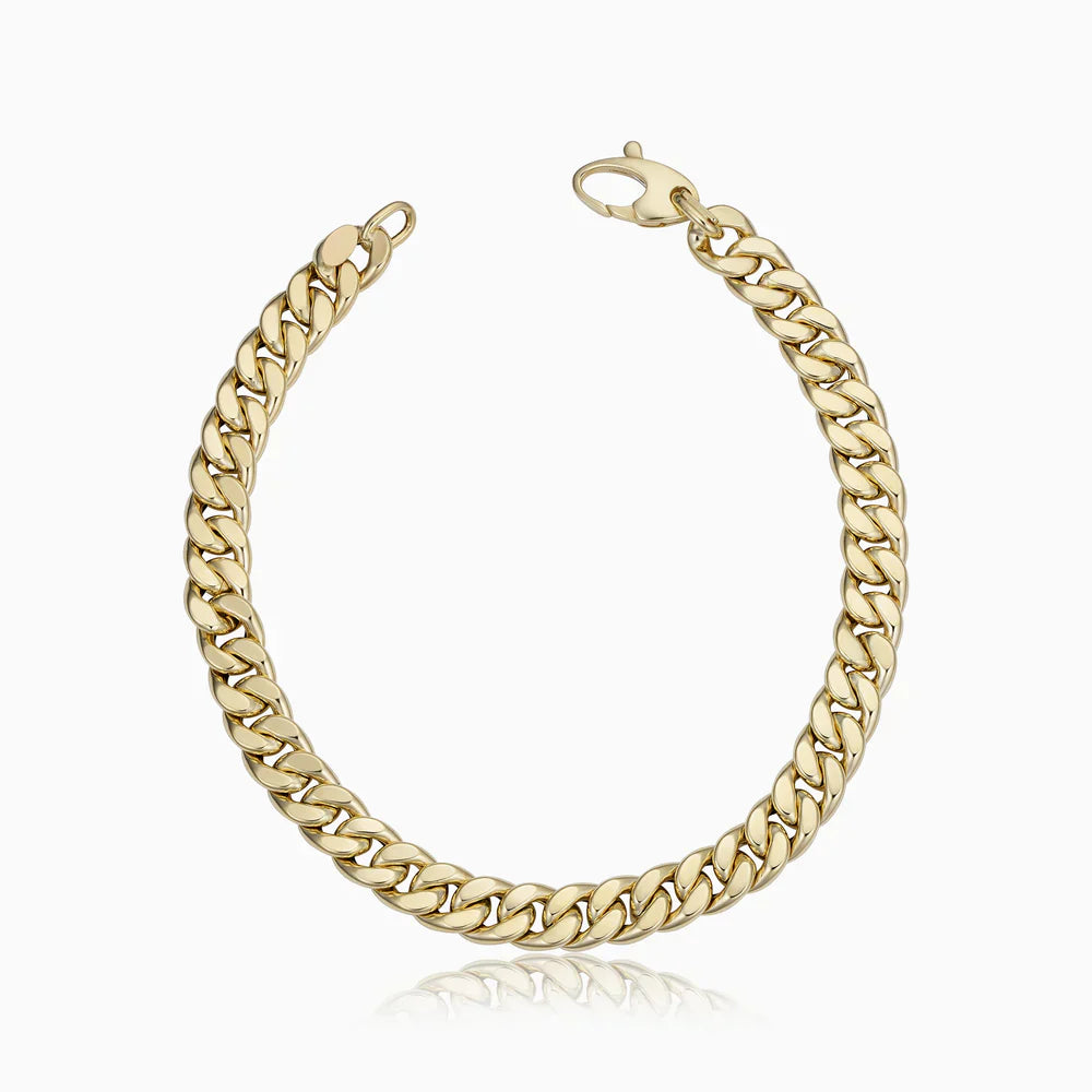 Cuban Bracelet | 18k Gold
