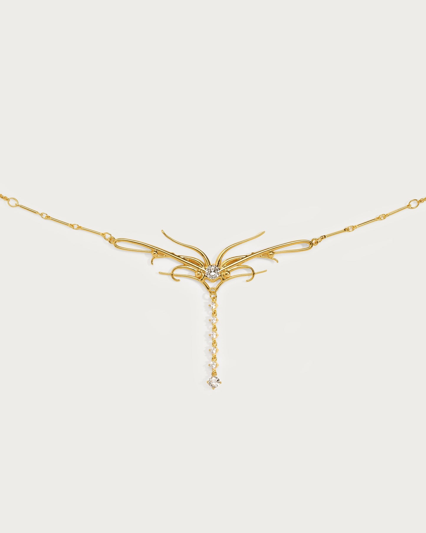 Dripping Waist Chain in Gold