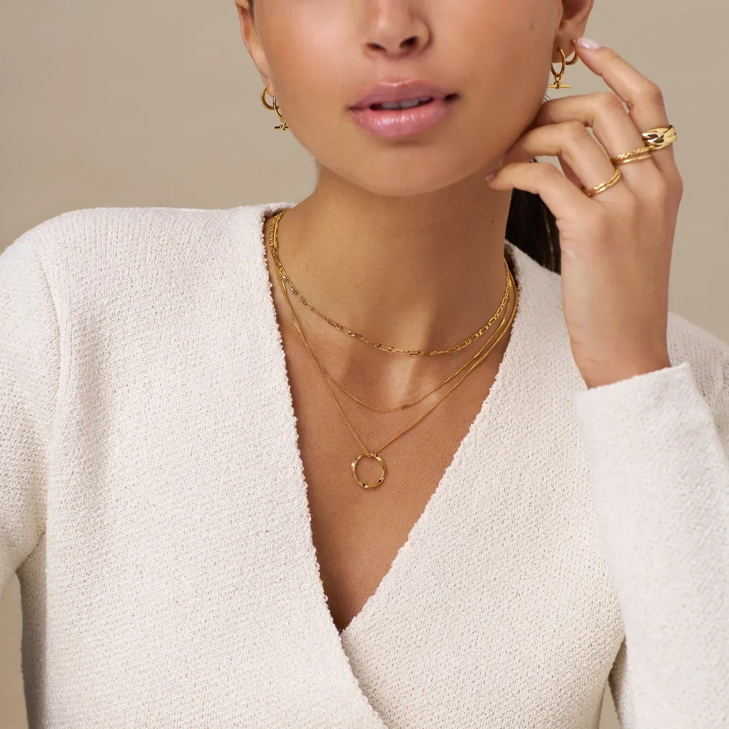 Lisa Necklace | 18k Gold