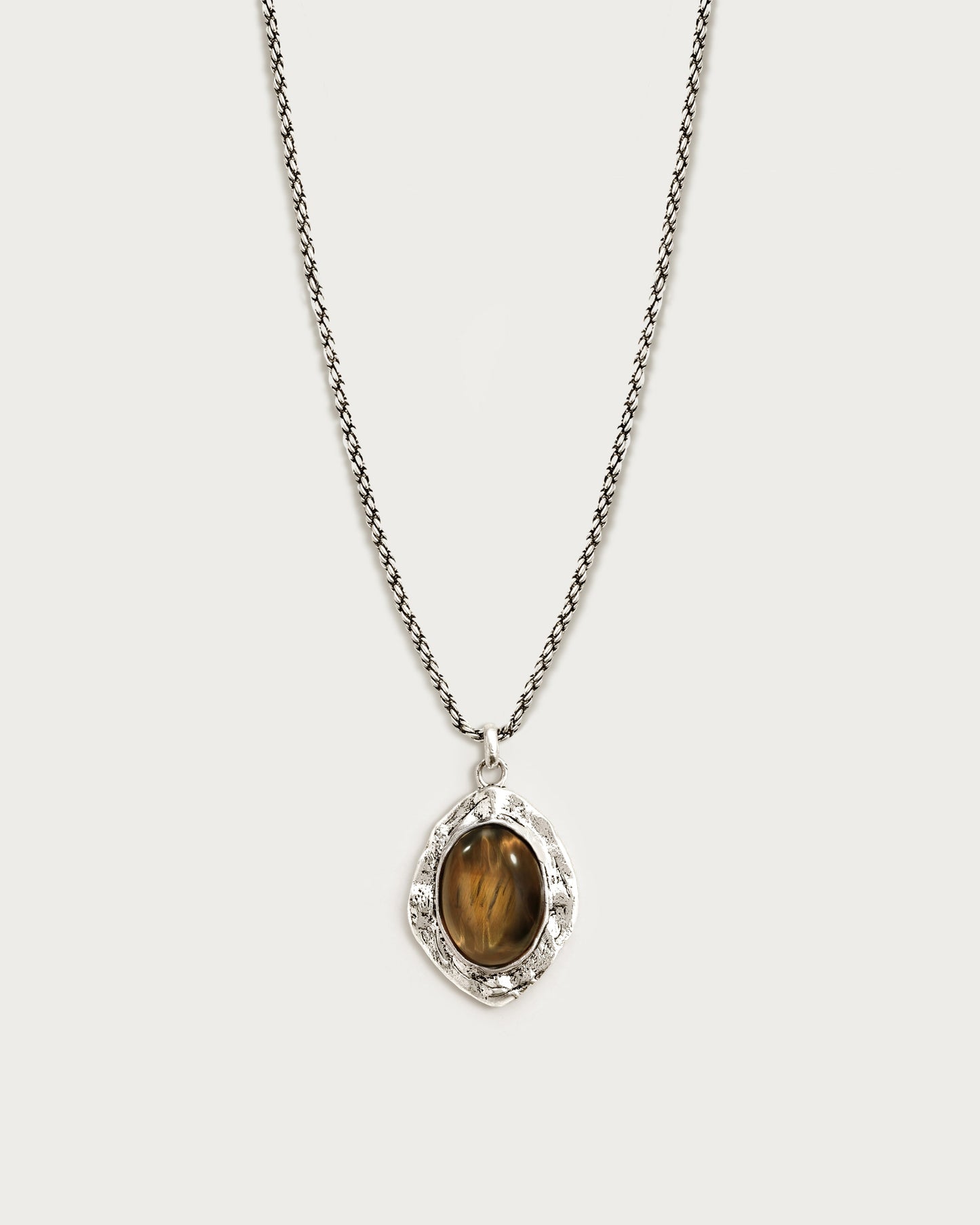 Gold Tiger's Eye Savannah Long Necklace