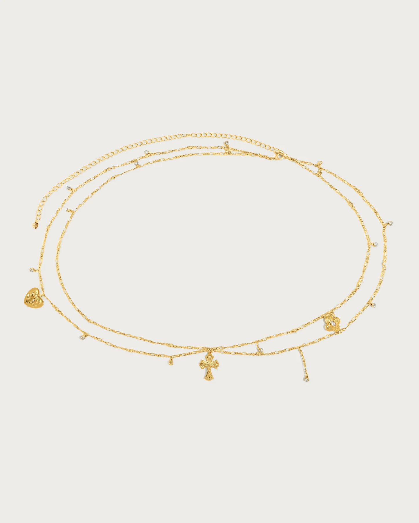 Sweet Girl Body Chain in Gold