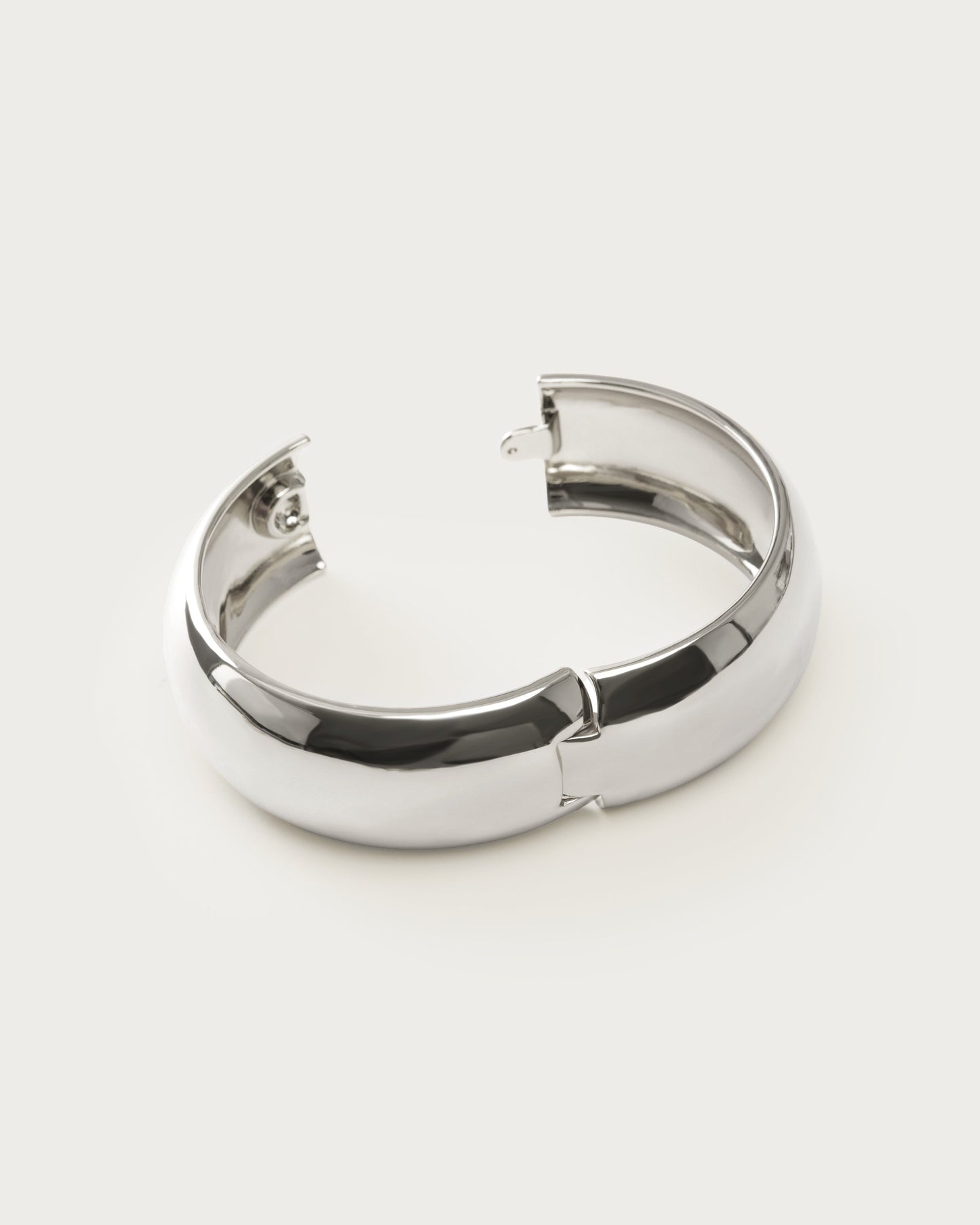 Silver Chunky Bangle