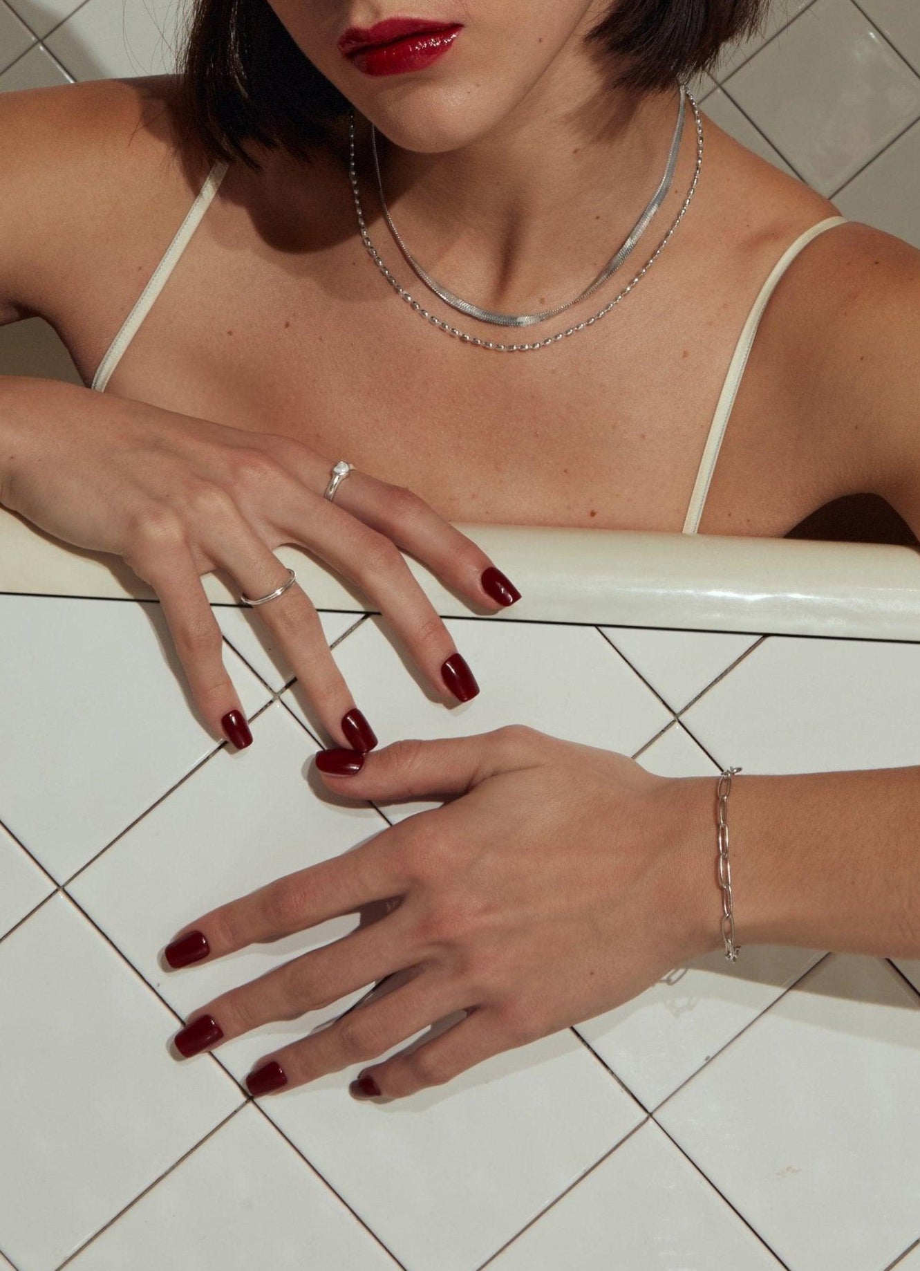 Silver Gia Chain Bracelet
