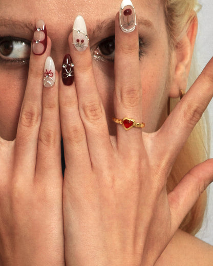 Lover Girl Carnelian Ring