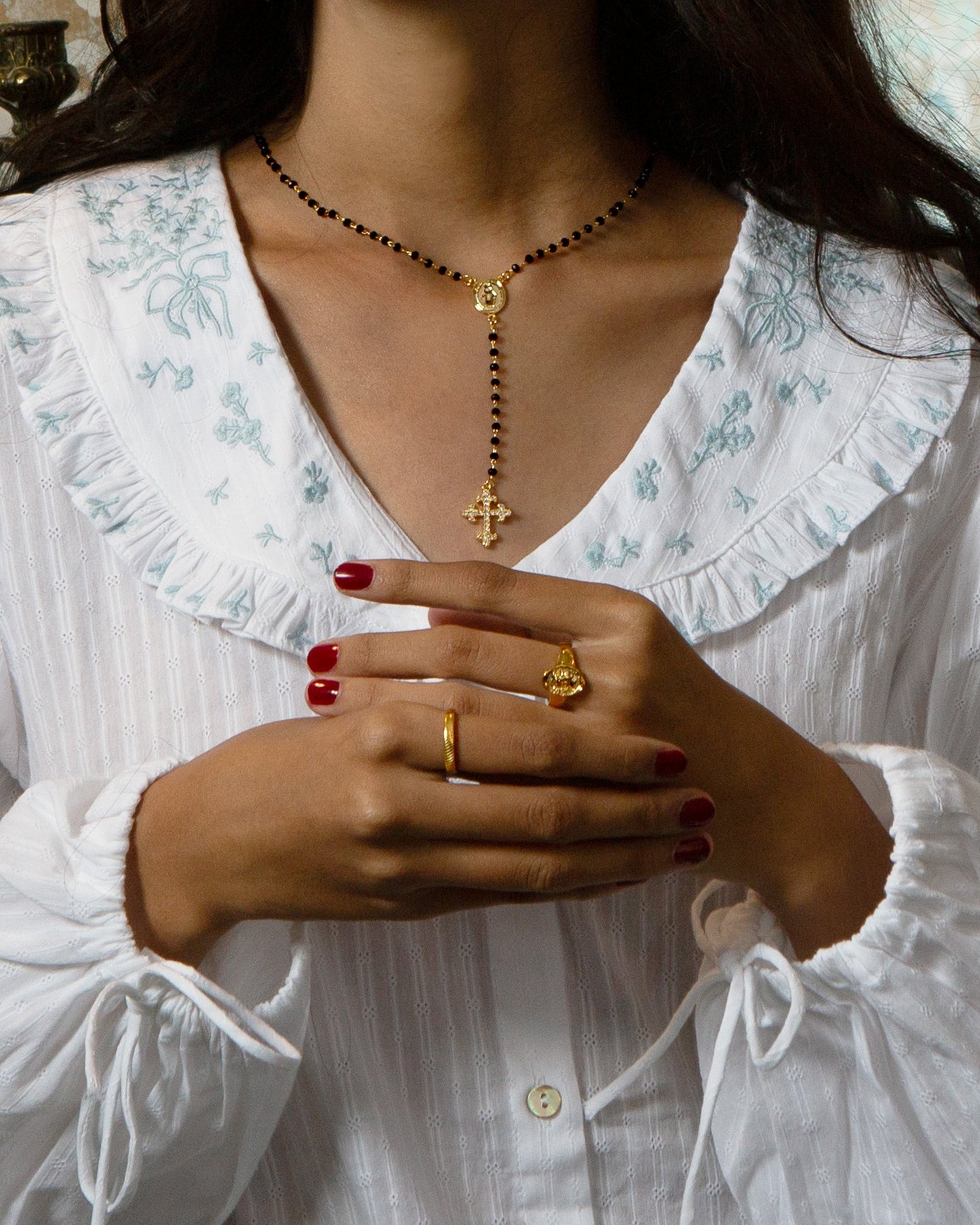 Gold Twill Ring