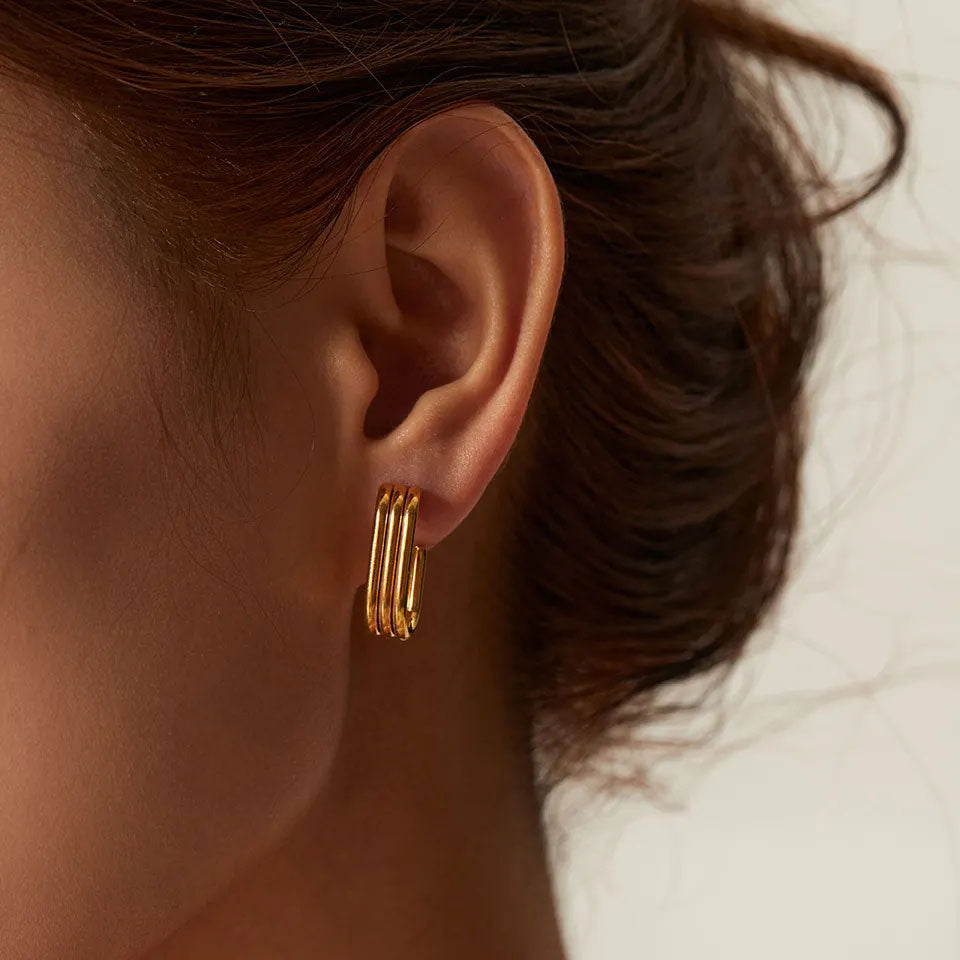 Lora  earrings | 18K Gold