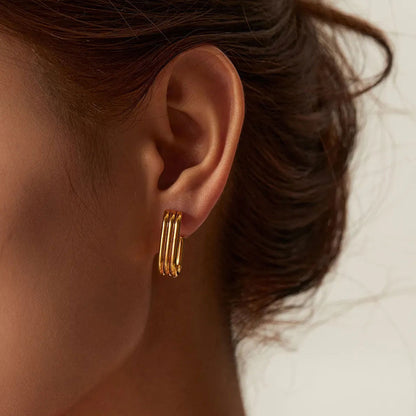 Lora  earrings | 18K Gold