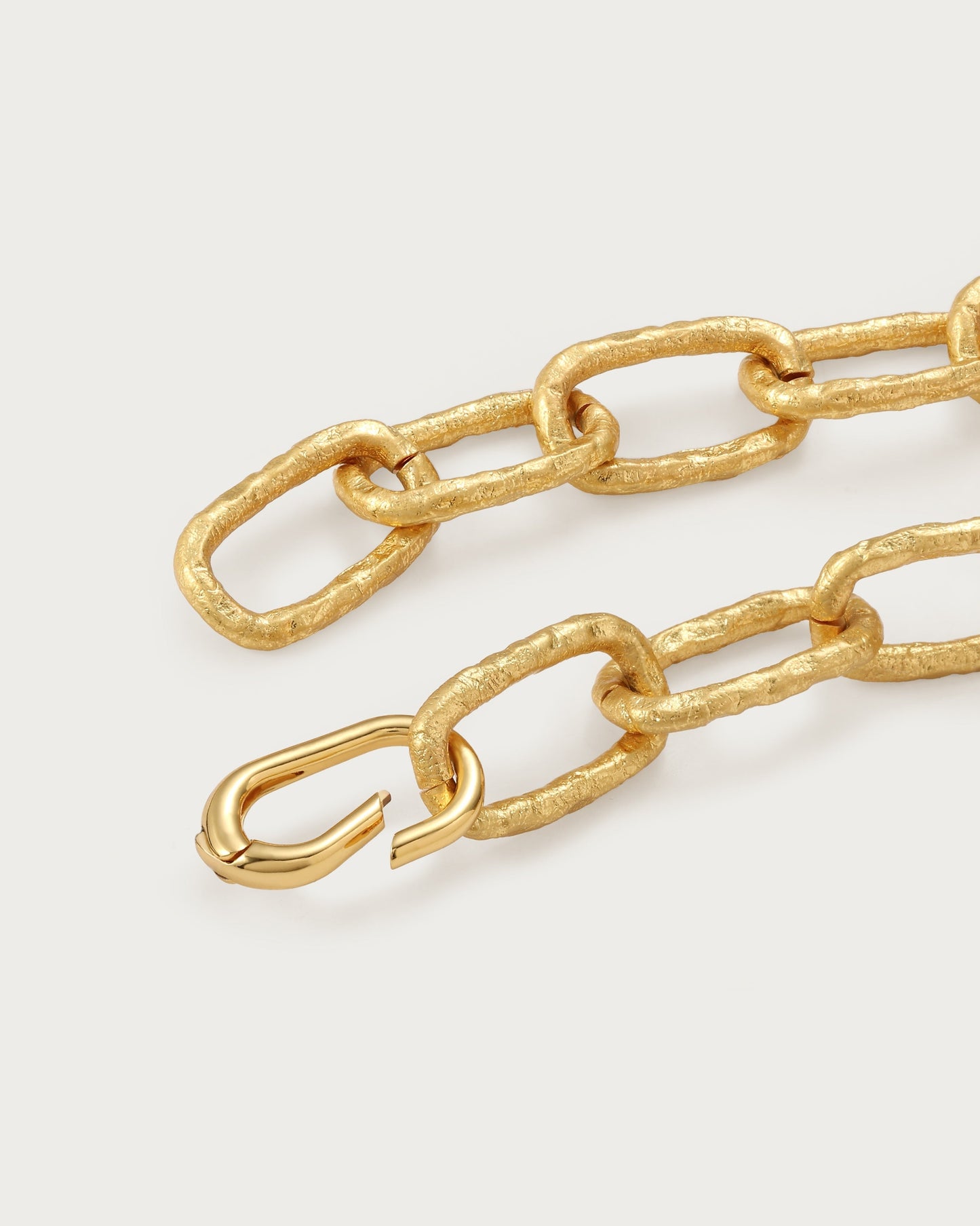 Chunky Textured Chain Necklace