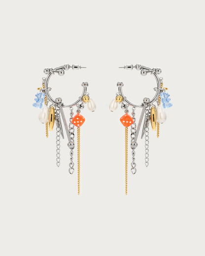 Cluster Color Earrings