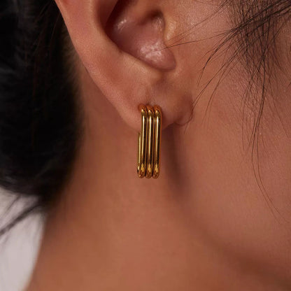 Lora  earrings | 18K Gold