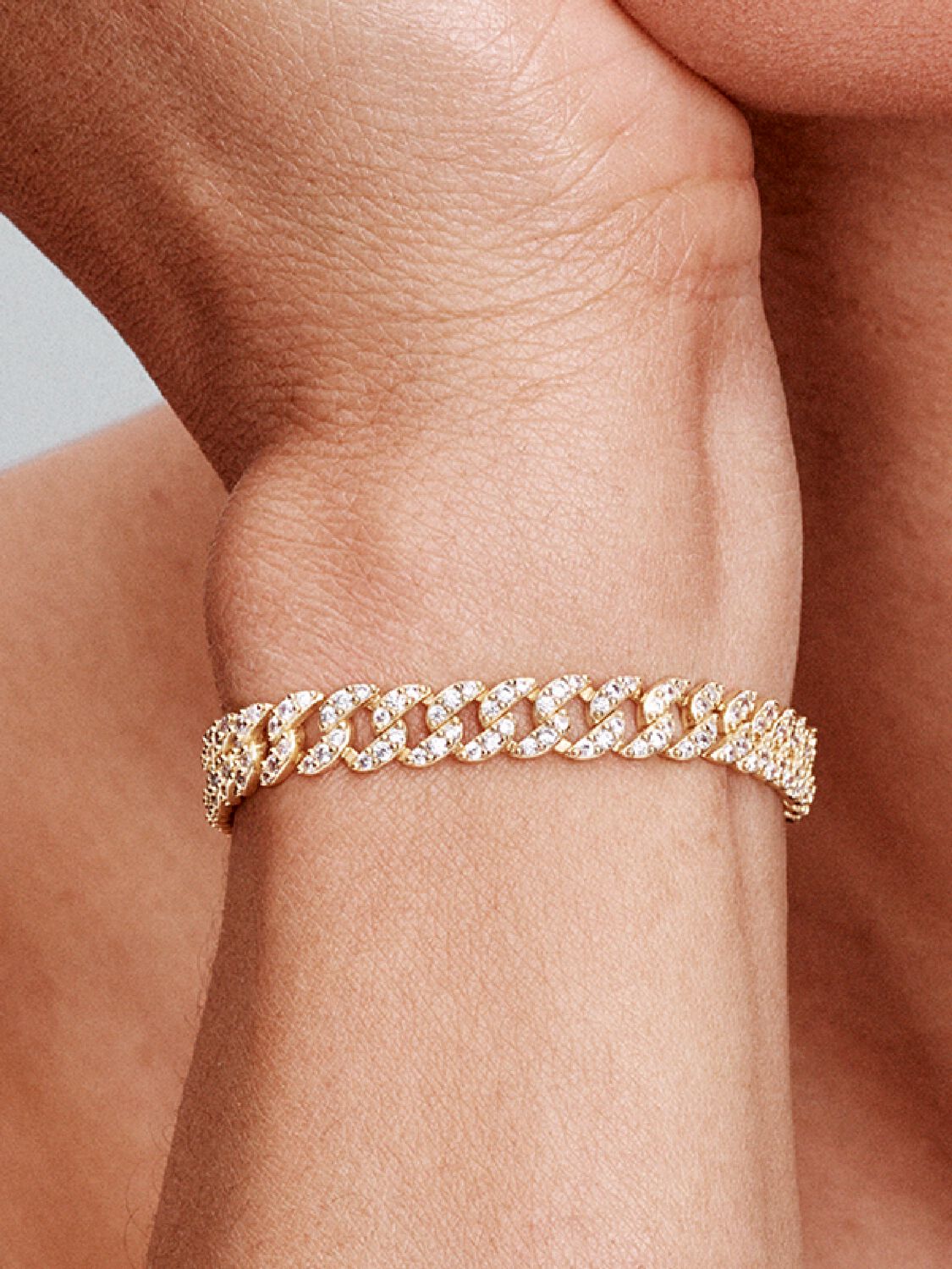 Rosa Cuban Bracelet | 18k Gold