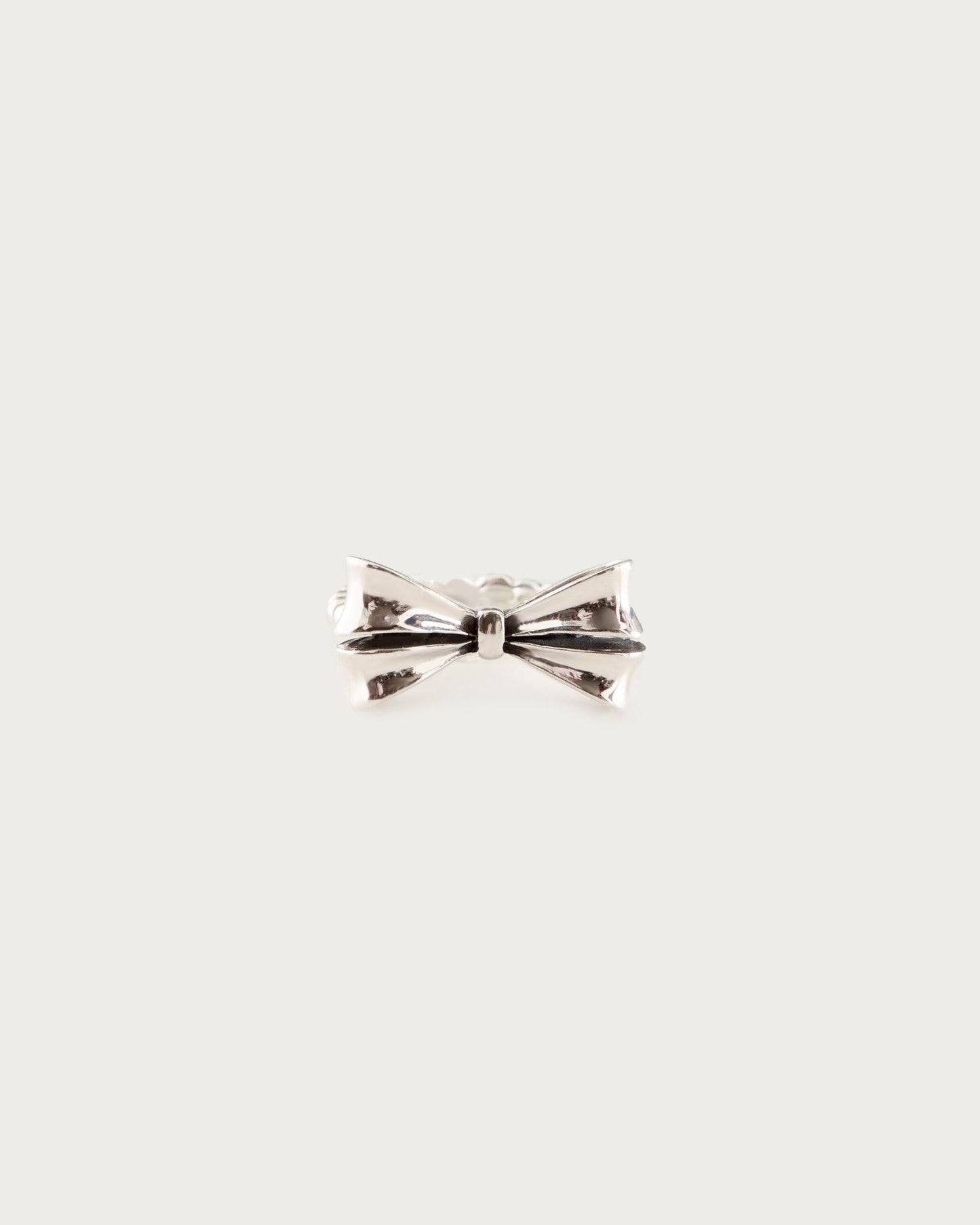 Silver Bow Ring