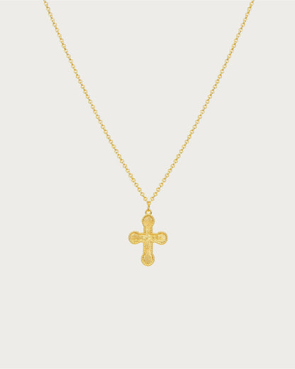 Mini Cross Pendant Necklace