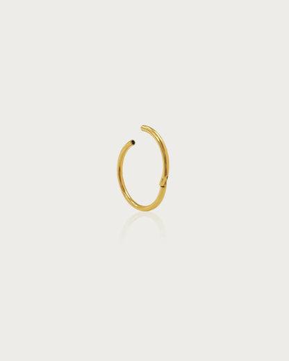 3 Pcs Hoop Helix Earring Set in Gold