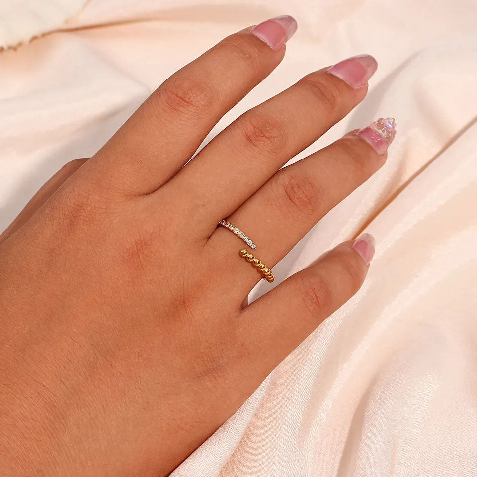 Luna Shine Ring | 18K Gold