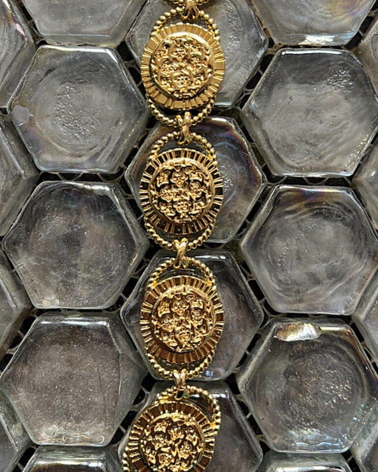 Golden Hojas Bracelet