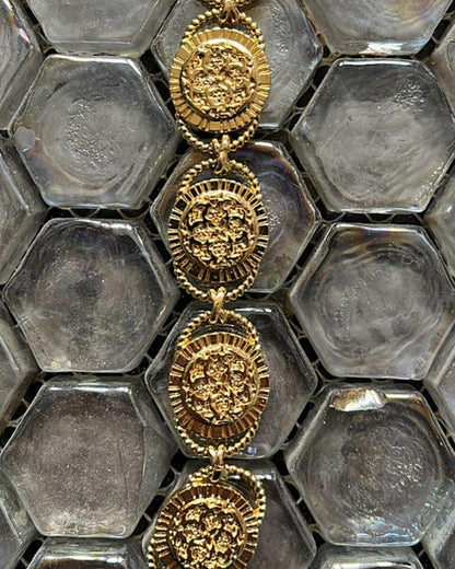 Golden Hojas Bracelet