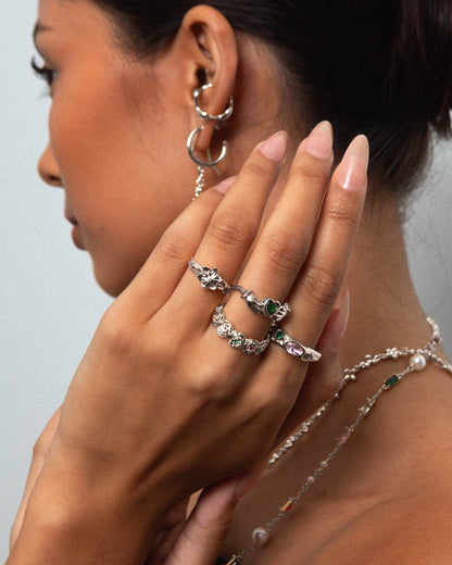 Victoria Ring in Silver