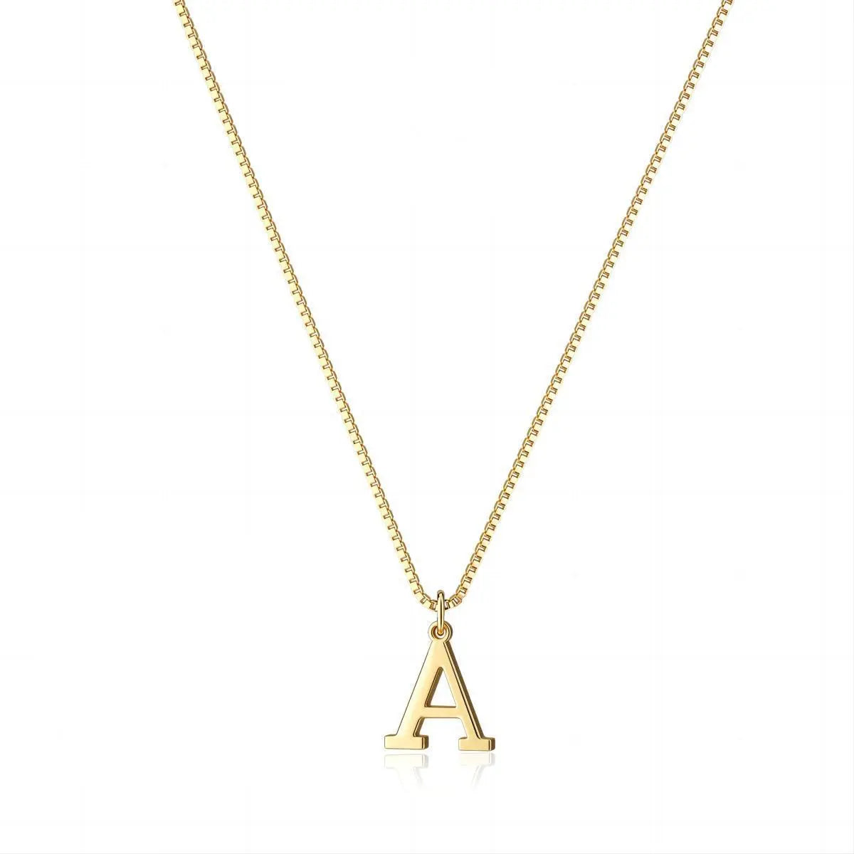 Initial Necklace | 18k Gold