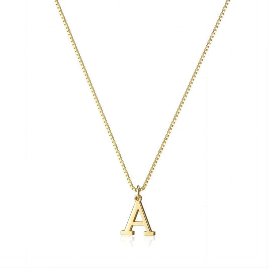 Initial Necklace | 18k Gold