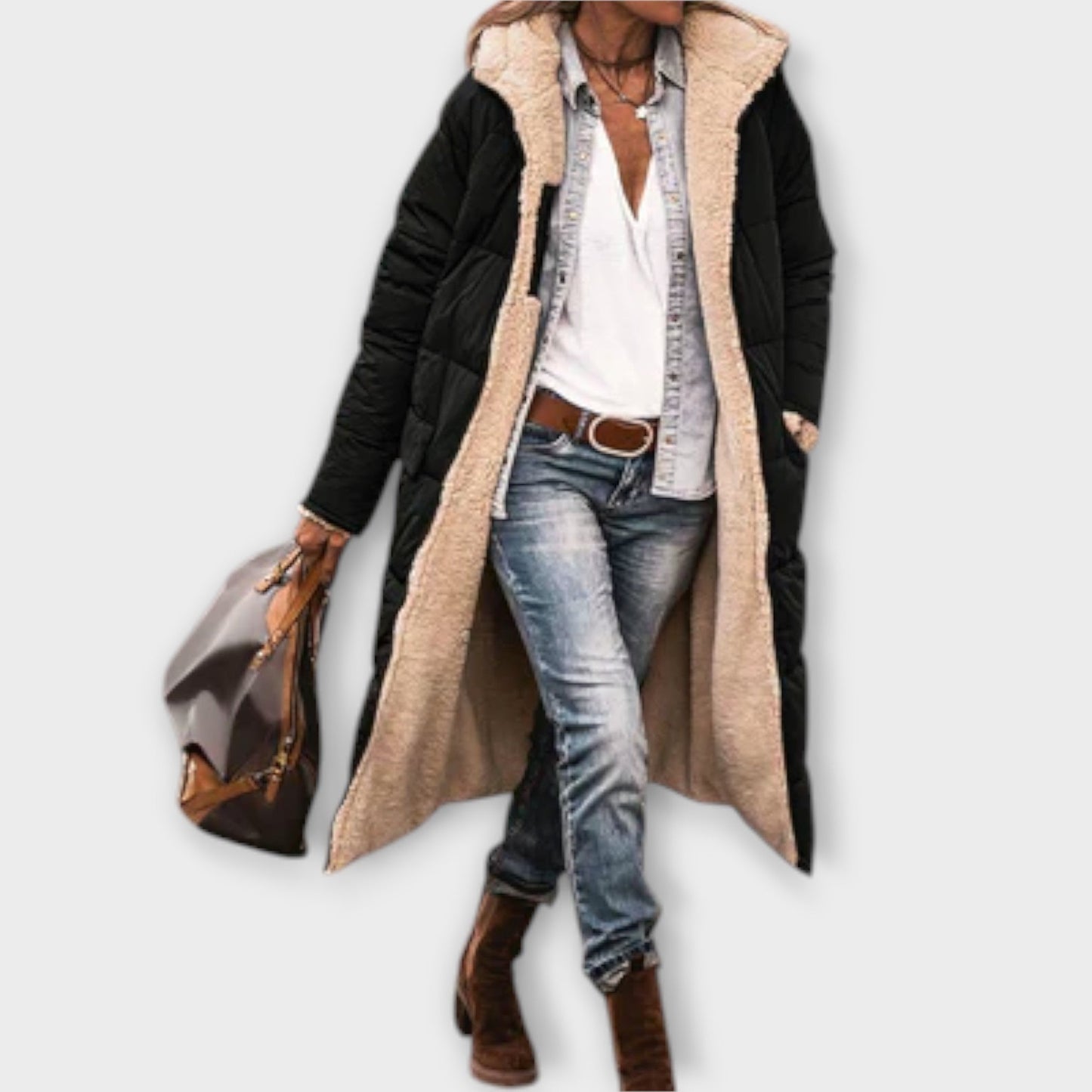 Kora - Cosy Fur-Lined Jacket