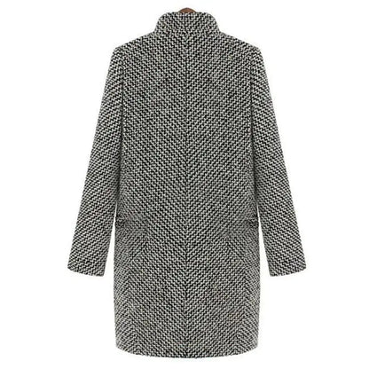 CLARA | Elegant Longline Coat for Chilly Days