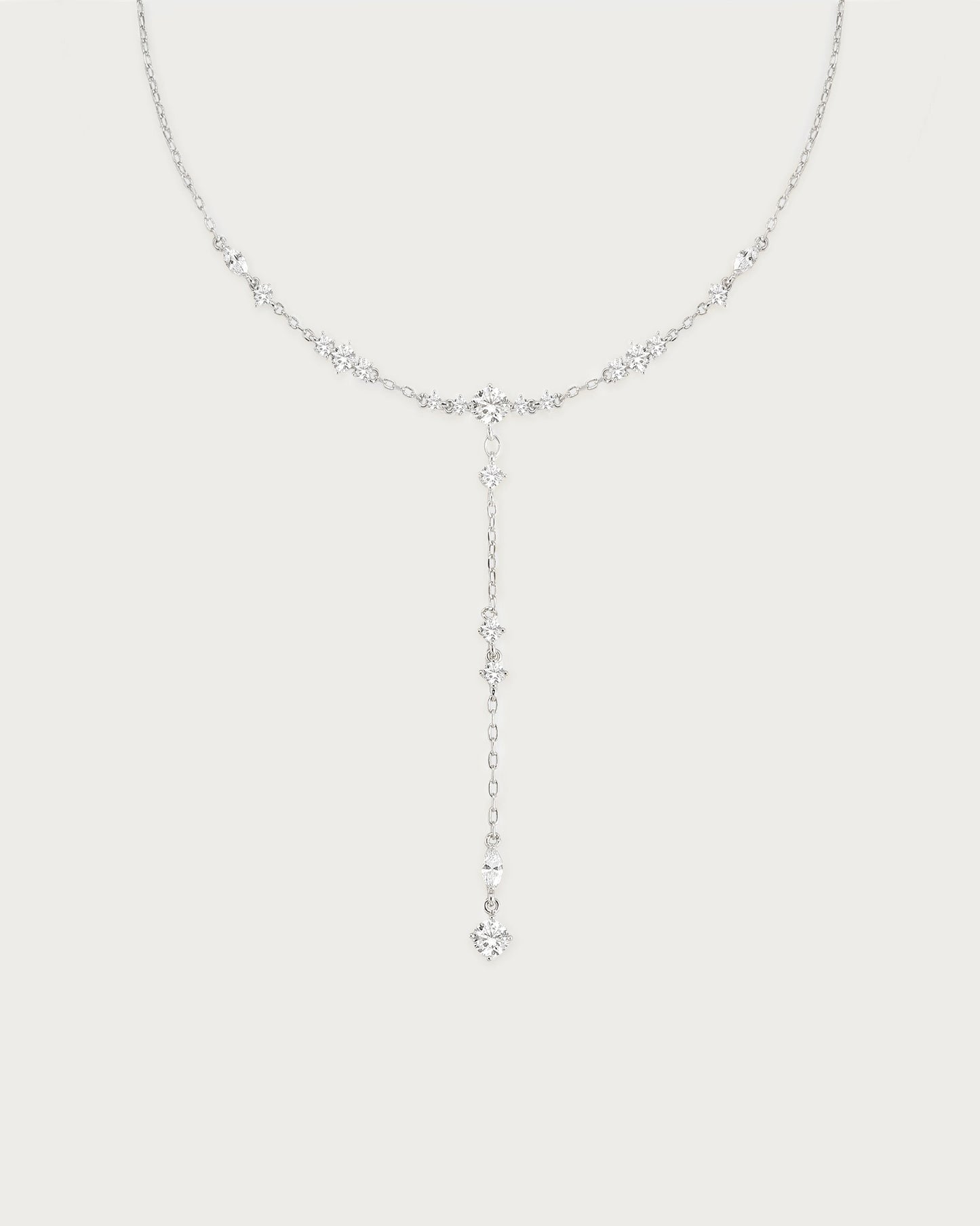 Adriana Necklace in Silver