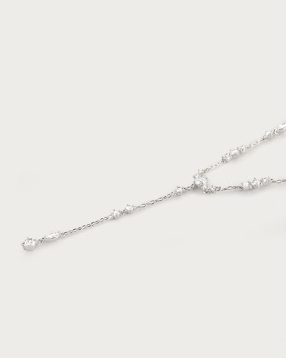 Adriana Necklace in Silver