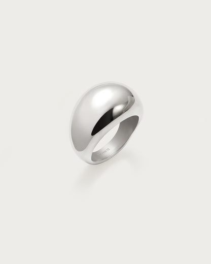 Silver Chunky Ring