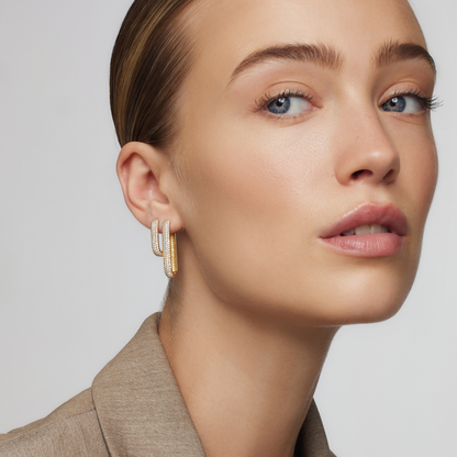 Elsa  earrings | 18k Gold