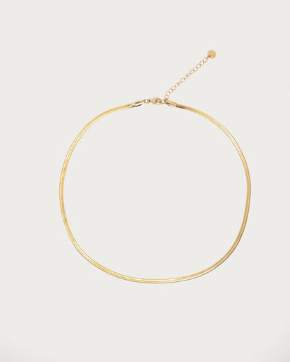 3mm Herringbone Chain Necklace