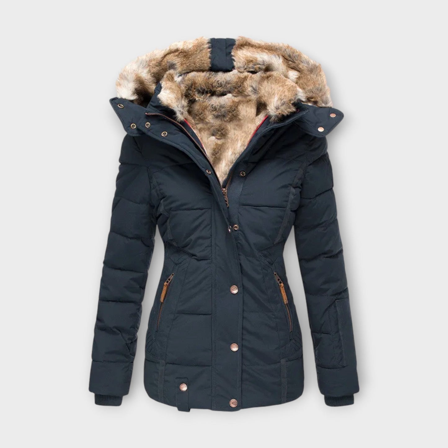 Emine - Cosy Faux Fur Lined Jacket