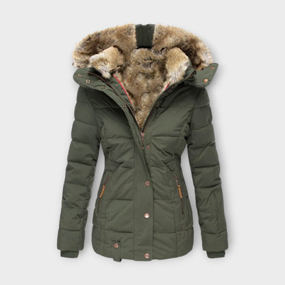 Emine - Cosy Faux Fur Lined Jacket