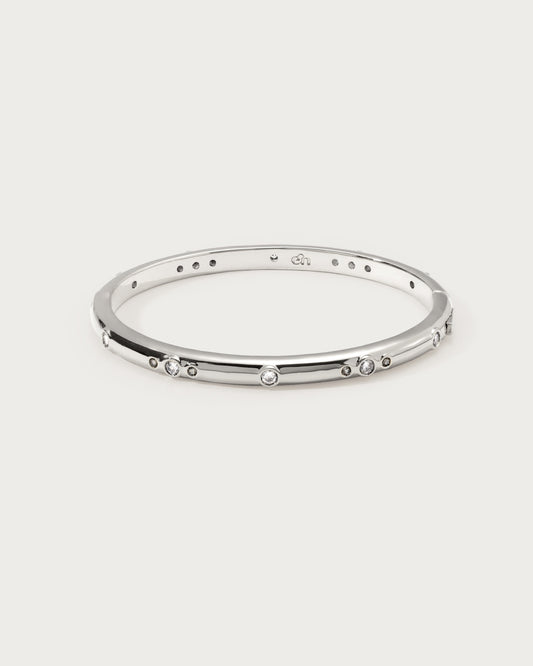 Dustlight Single Bangle in Silver