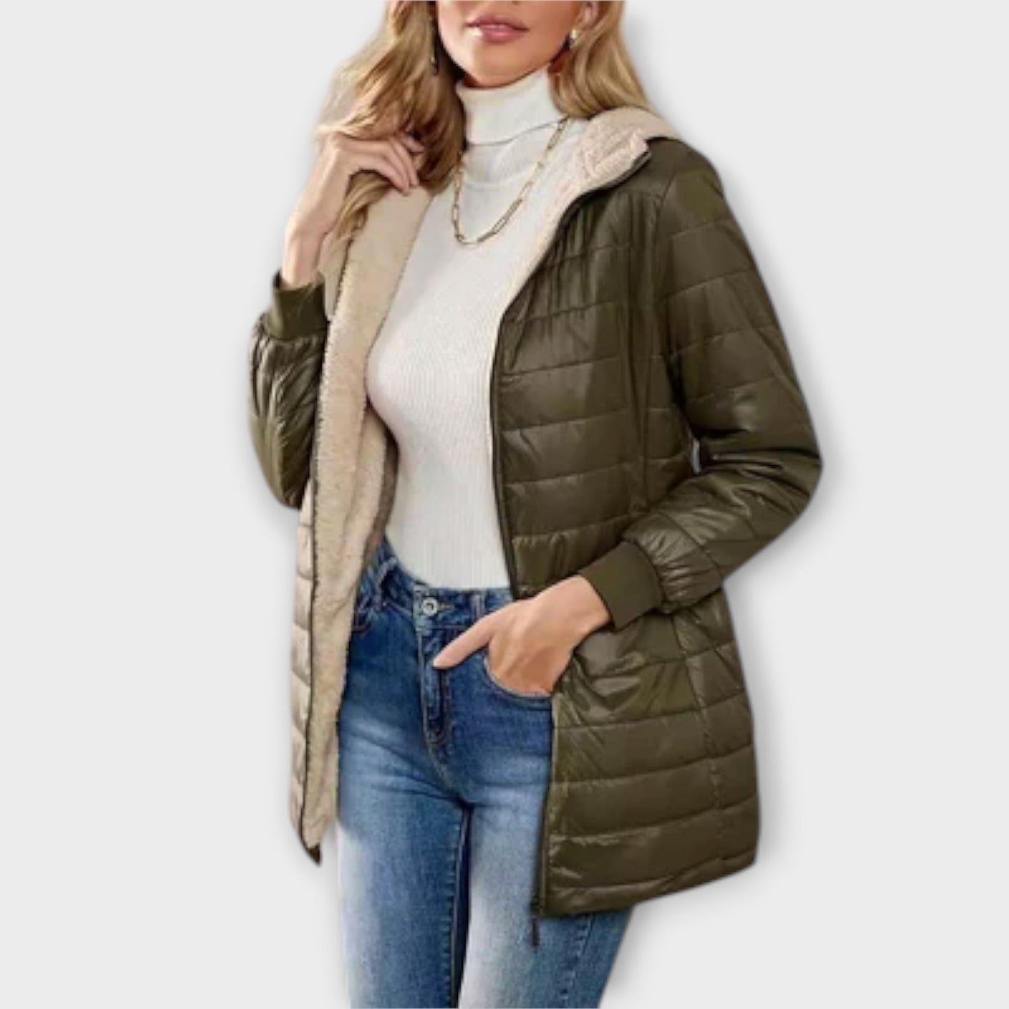 Carolin - Casual Winter Coat for Women