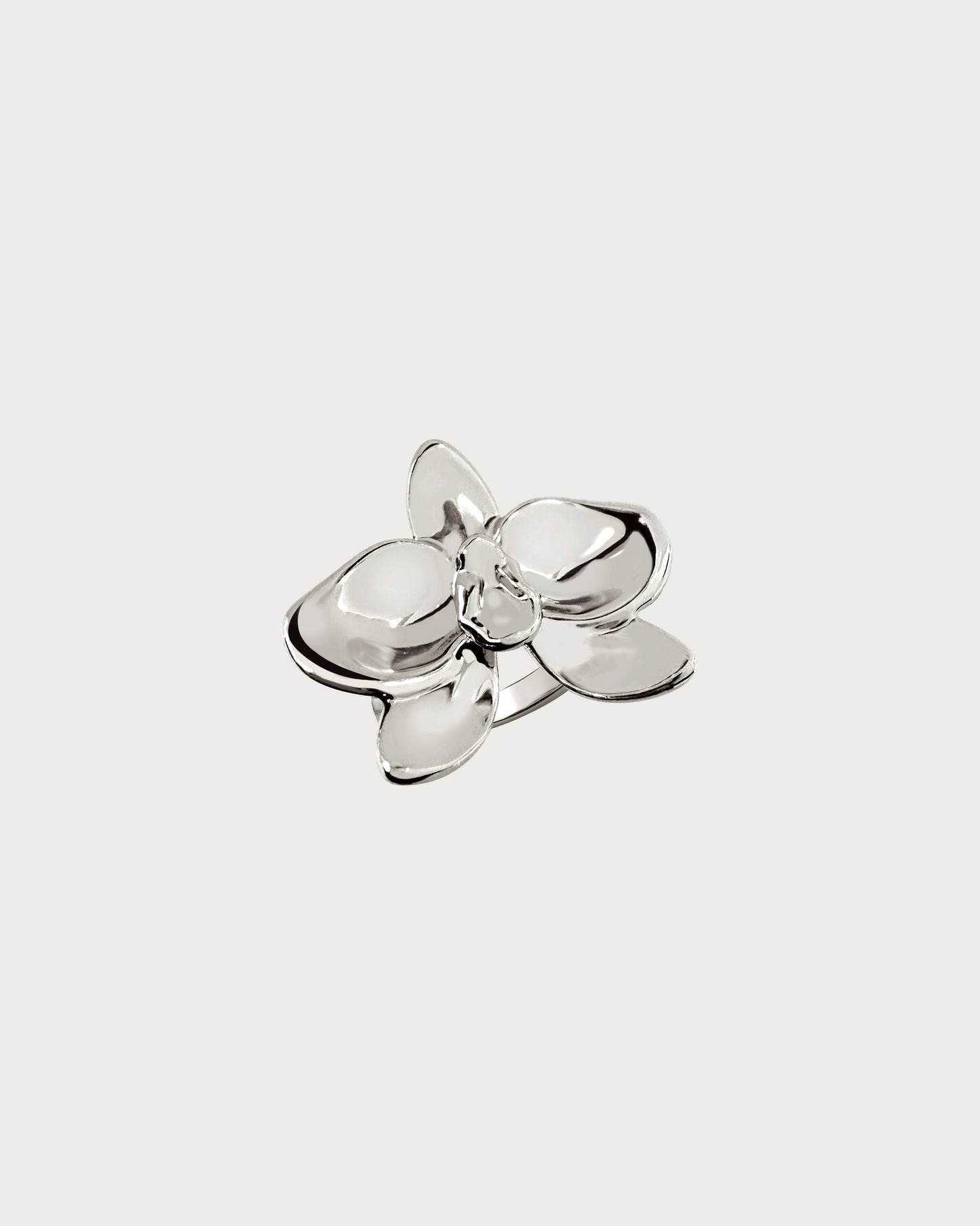 Orchid Ring in Silver