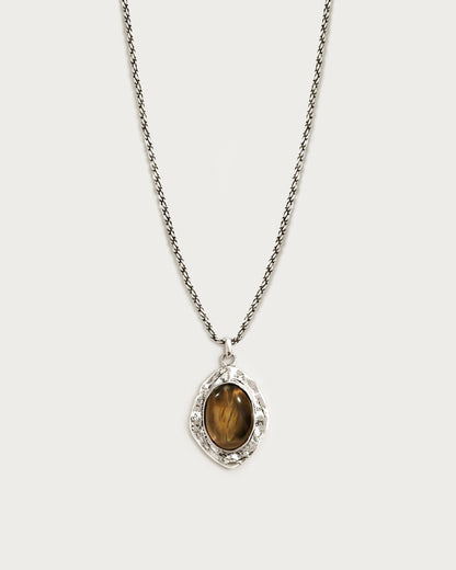 Gold Tiger's Eye Savannah Long Necklace