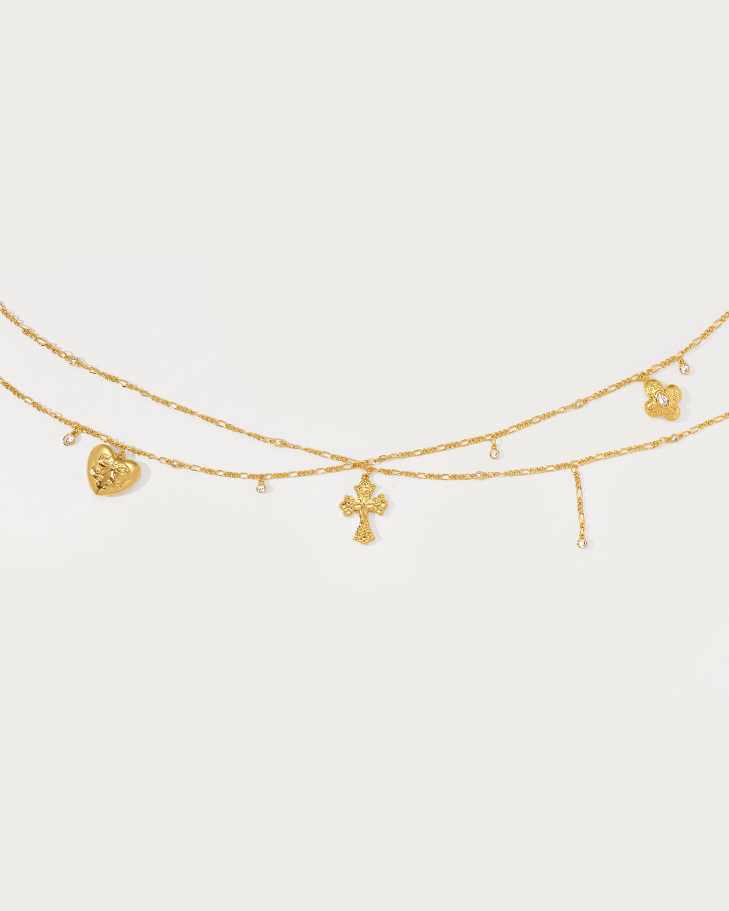 Sweet Girl Body Chain in Gold