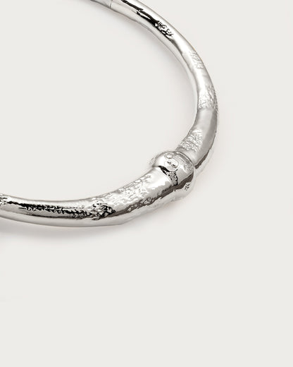 The Muse Choker in Silver