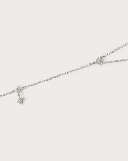 Twinkle Body Chain In Silver
