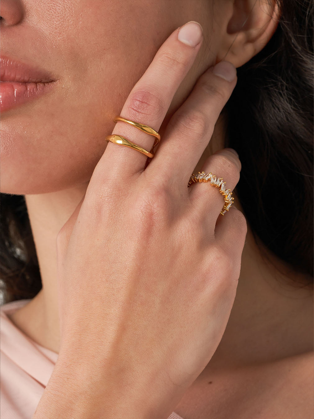 Isa Diamond Ring | 18k Gold