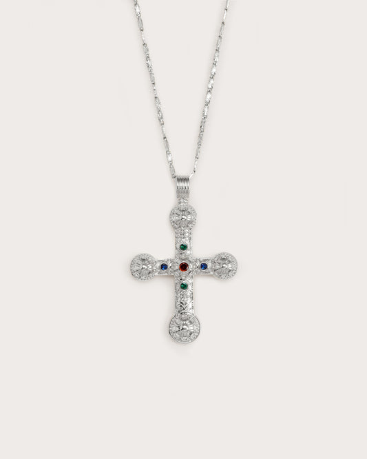 XL Cross Chain in Silver