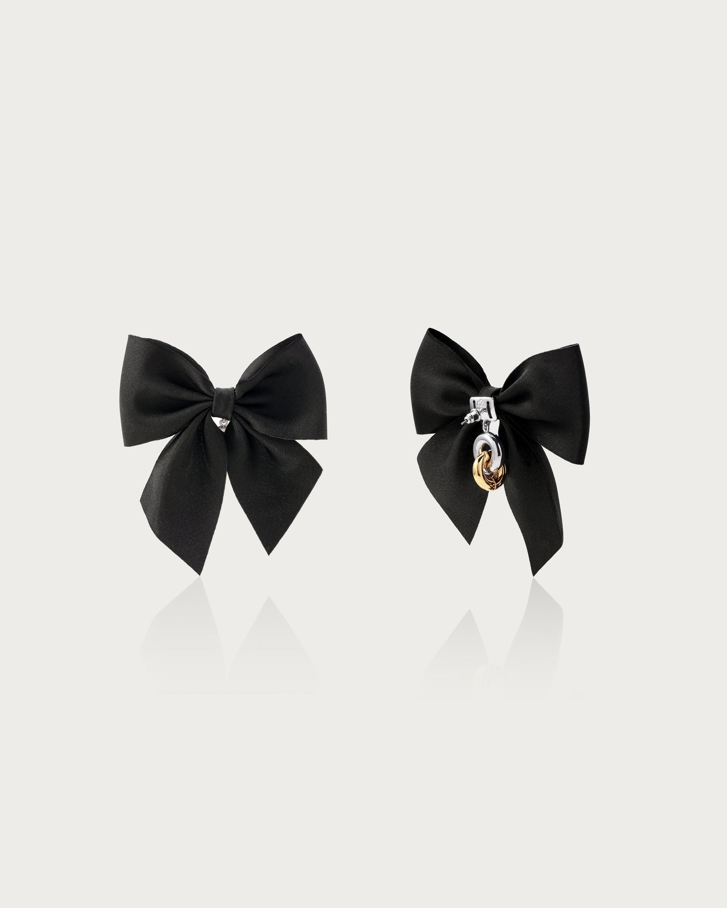 Polka Dot Bow Earrings