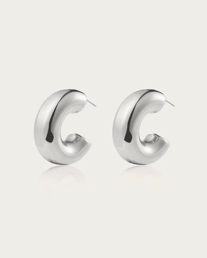 Chunky Hoop Earrings