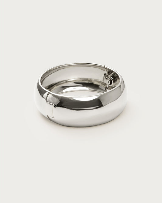 Silver Chunky Bangle