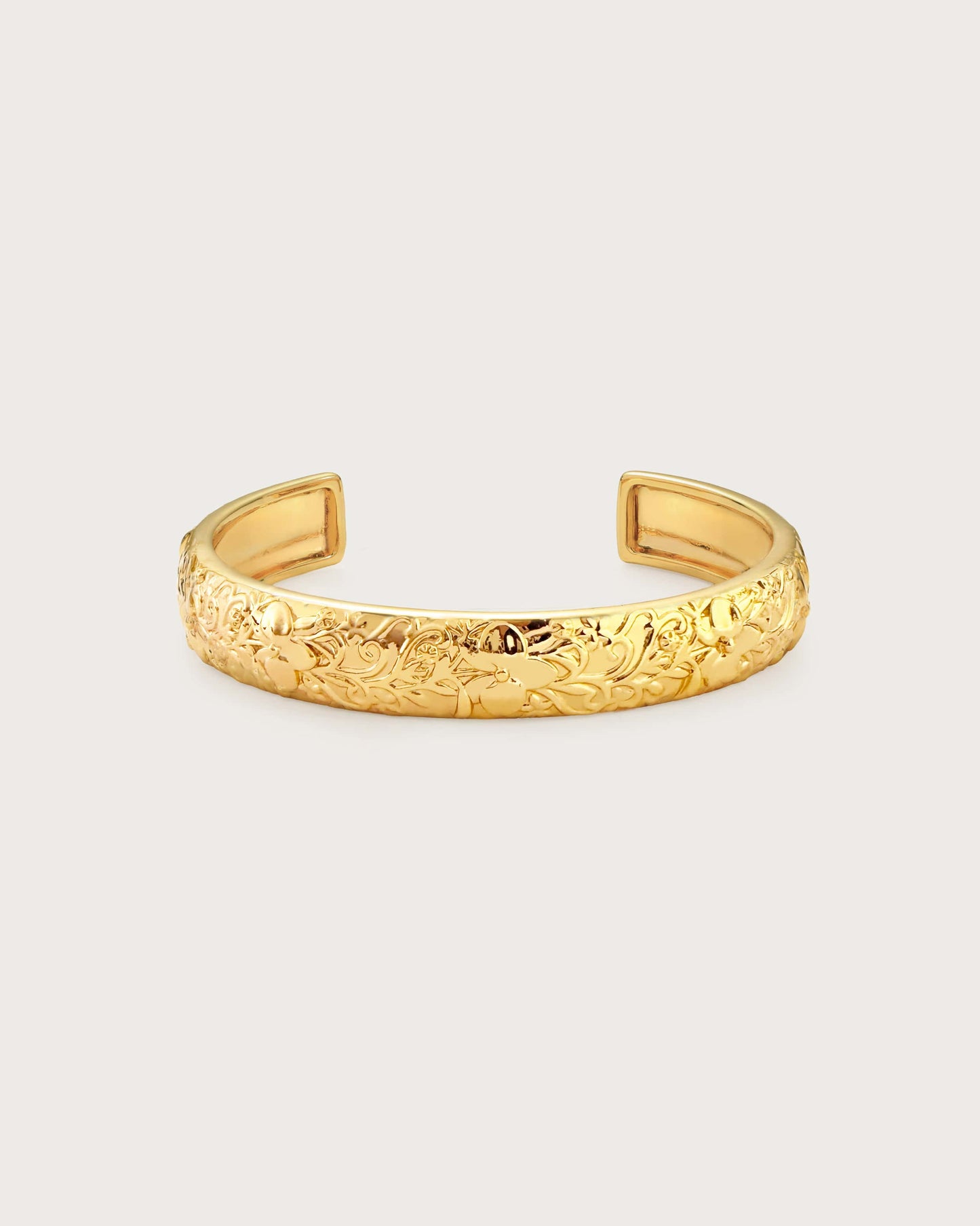 Serenade of Orchid Bangle in Silver