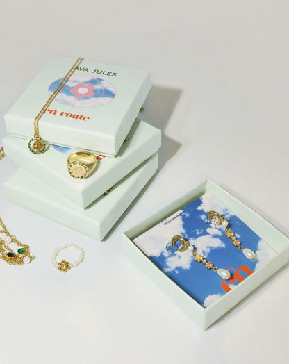 Flower Drop Earrings