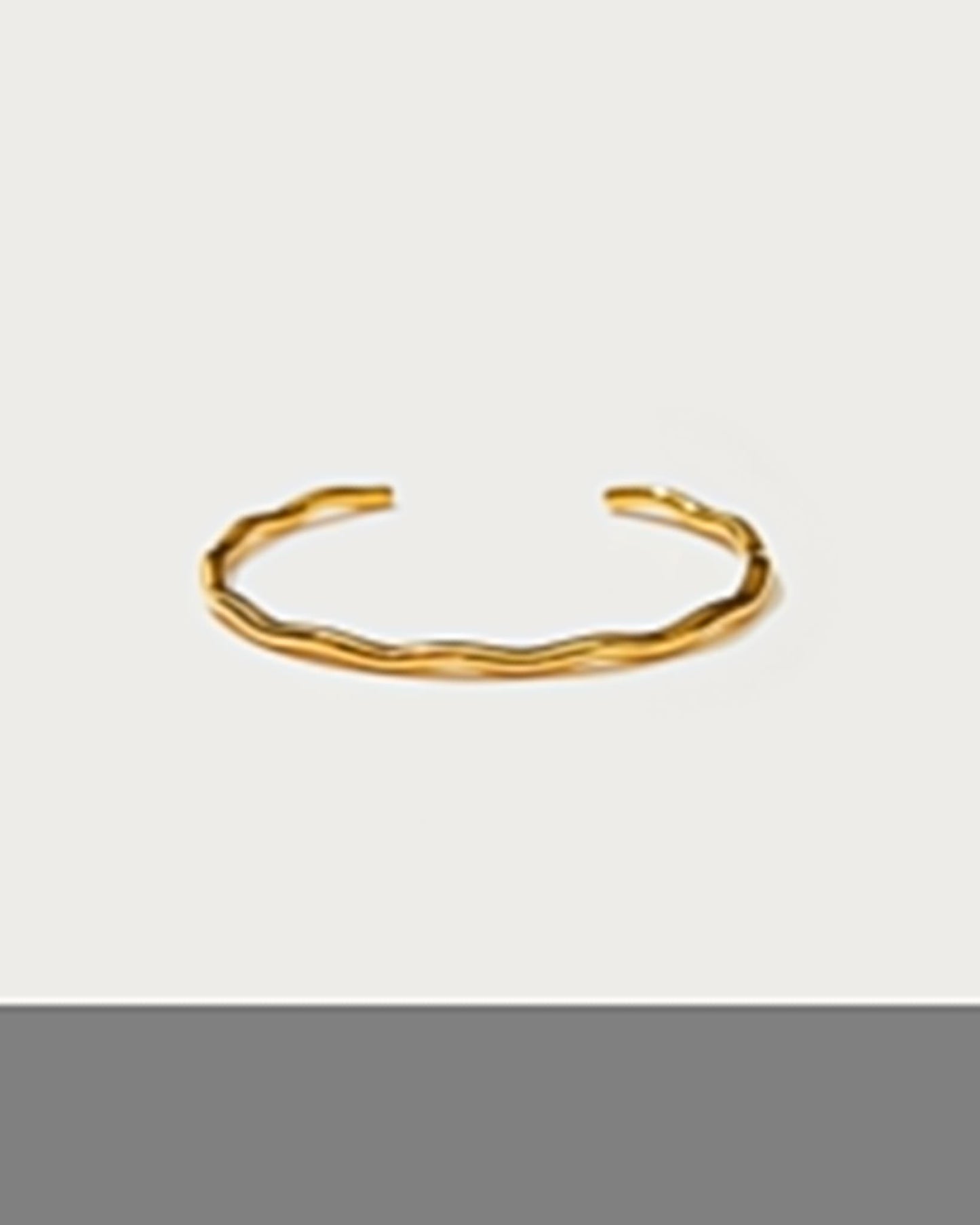 Golden Wave Bangle